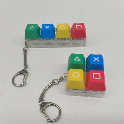 Tester Keycap Keychain Mini Mechanical Keyboard Toy