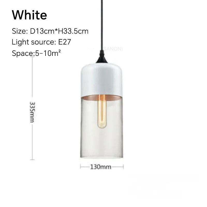 Pendant2026 Edition Light Glass Chandelier E27 For Dining Room Cafe Hotel Living Room Kitchen Island Contemporary Farmhouse Fall