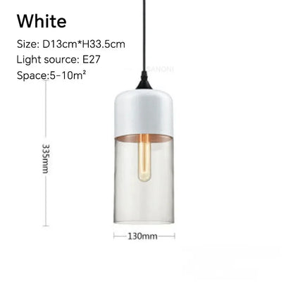 Pendant2026 Edition Light Glass Chandelier E27 For Dining Room Cafe Hotel Living Room Kitchen Island Contemporary Farmhouse Fall