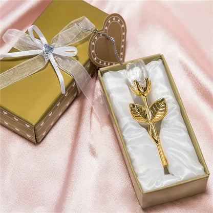 Figurine Rose Gift For Valentine's Day 2026 Elegant Keepsake Wedding Decor