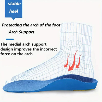 Orthotic Kids Insoles High Arch Support Sports Comfort Plantar Fascia Insole