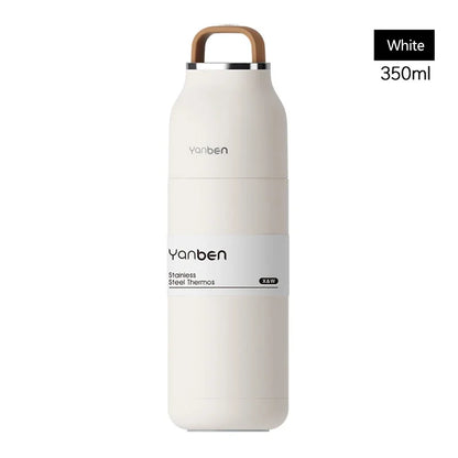 Water Travel Bottle 350ml 304 Stainless Steel Vacuum Thermos Flask Fall 2025 Insulated Leakproof On The Go