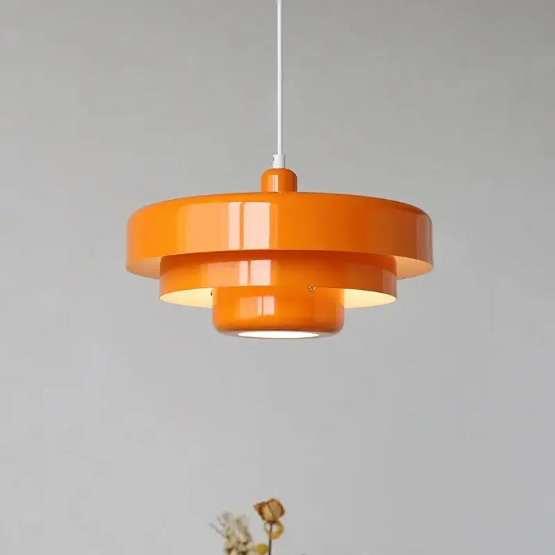 Lamp Pendant Retro Danish Chandelier - Fall 2026 Decor for Cafes and Homes, Cozy Ambient Lighting
