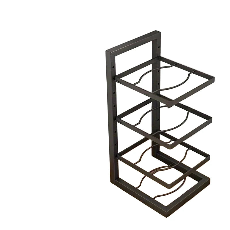Flexible Pot Rack Stainless Steel Multi Layer Organizer