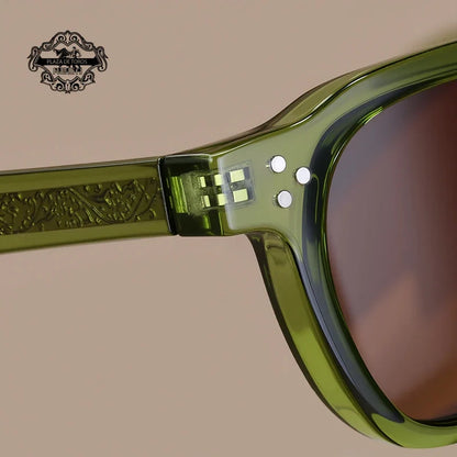 TR90 Sunglasses Frame Retro Rivets Style Unisex Polarized UV400 Summer 2026 Gift Idea