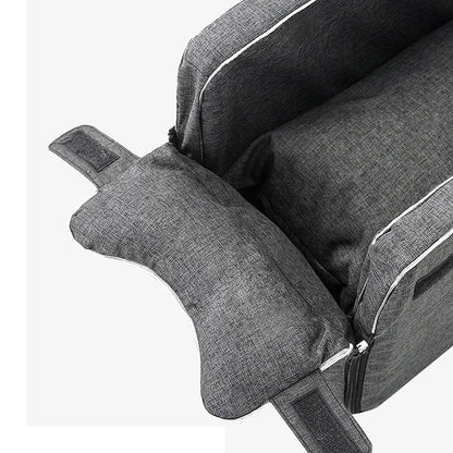 Dog Car Seat Travel-Friendly Carrier Bed Booster Seat Road Trip 2025 Travel Safety Cozy Sturdy Pet