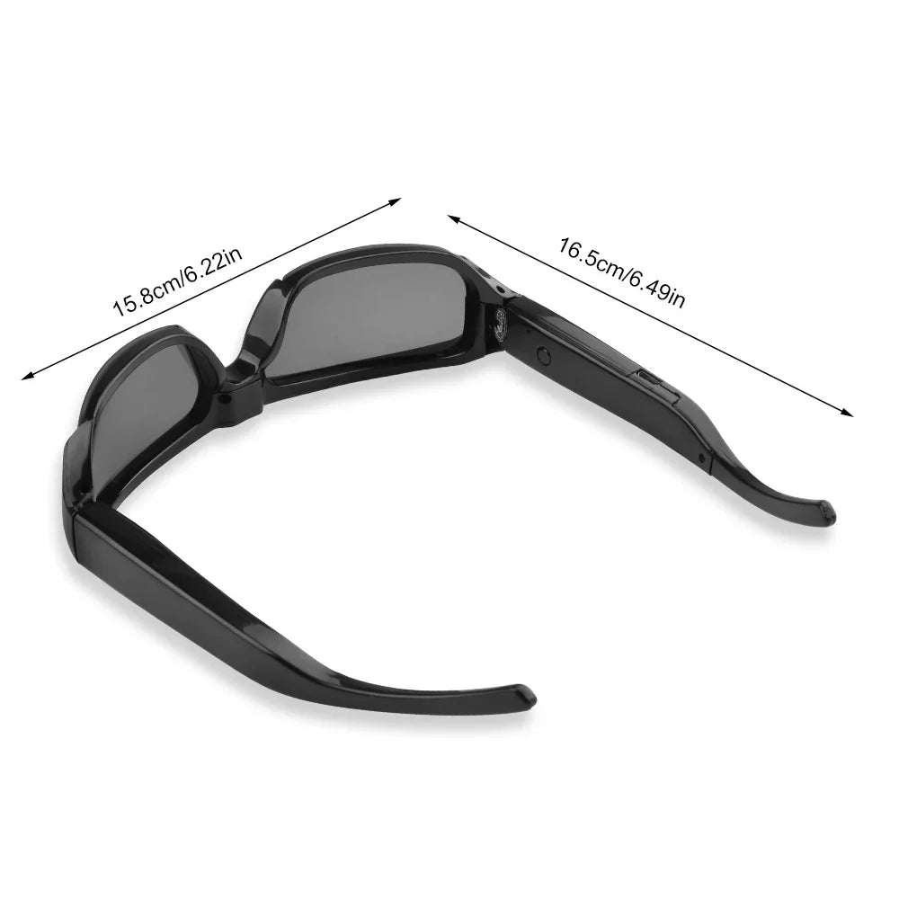Glasses Mini Camera 1080P HD Wearable Sunglasses Video Recorder TikTok Viral Fall 2025 Hands Free Recording
