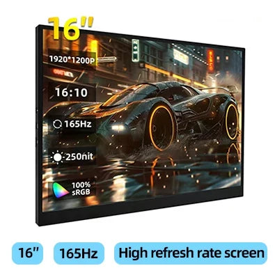 2K 14 Inch Travel-Friendly Monitor 60Hz HDR Light Travel