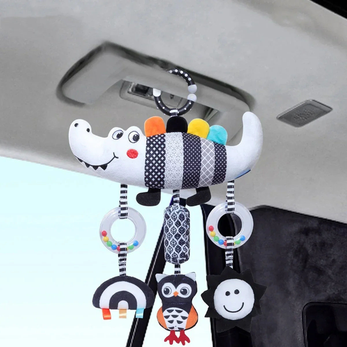 Rattle Baby Stroller Hanging Toy Newborn Sensory Toys