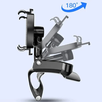 Car Phone Holder 360 Rotation Mount Fast Clamp Dashboard Phone Mount TikTok Viral Fall 2025 Gift Idea