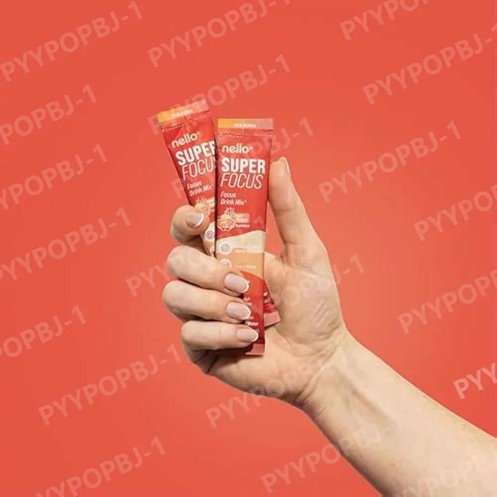 Drink Focus Mix Sugar-Free Fruit Punch Lions Mane Rhodiola NALT For Back To School 2026 Focus Boost