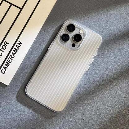 Advanced Electroplated Grille Phone Case for iPhone 16 15 14 Pro Max Plus Deluxe Cover