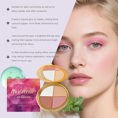 Eyeshadow2026 Edition Palette Highlight Blush Highlighter Brighten Eye Area Organic Look Travel-Friendly Eye Makeup TikTok Viral Fall