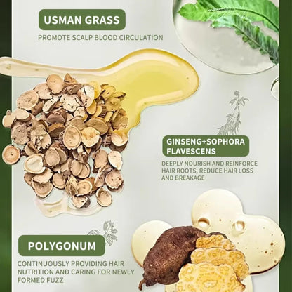 Herbal Shampoo Soap Handmade Hair Maintenance for All Hair Types Oil Control Refreshing Fall 2026 Trend
