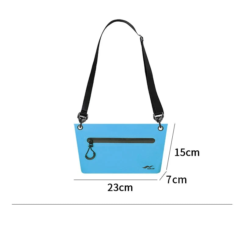 Water-Resistant Dry Bag 2L Pouch For Kayaking Boating Hiking Beach Travel Phone Storage Summer 2026 Outdoor Gear