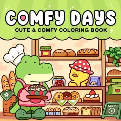 Coloring Halloween Book - Cozy Friends For Adults And Teens, Adorable Creepy Creatures, Fall 2025 Gift