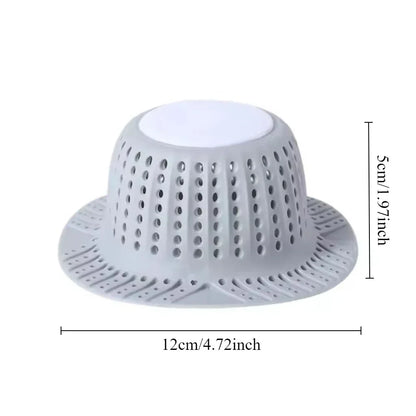 Hair Drain Catcher Collapsible Drain Protector For Bathtub Sink Shower Drains Spring Cleaning 2026 Keeps Drains Clear