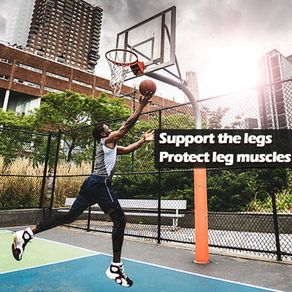 Pair 2026 – Full Leg Compression Sleeve Long Knee Support for Cycling Hiking Basketball
