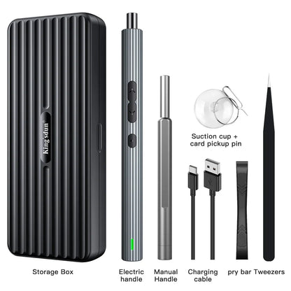Motor-Driven Screwdriver 58-In-1 Battery-Powered Accurate Repair Kit Cordless Travel-Friendly Tech Repair Fall 2025 Magnetic