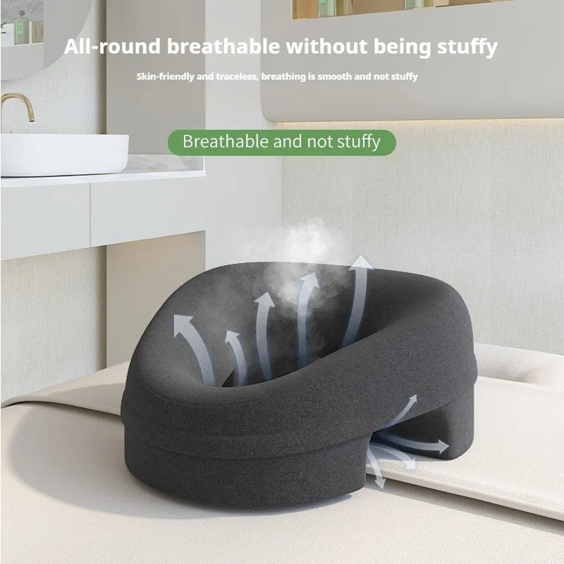 Massage Pillow Memory Foam Face And Chest Cushion Detachable Washable Cover Spa Self Maintenance 2025 Support