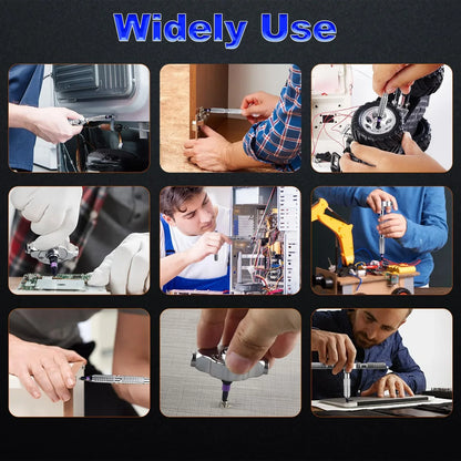 Screwdriver Bit Kit Magnetic Design Multi Bit Repair Kit For DIY Projects Fall 2025 Gift Idea