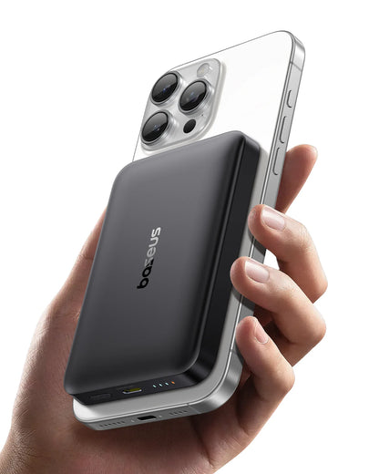 15W Cordless & 22.5W USB-C Charging for iPhone & Samsung 2026 – Qi2 Magnetic Power Bank 10000mAh