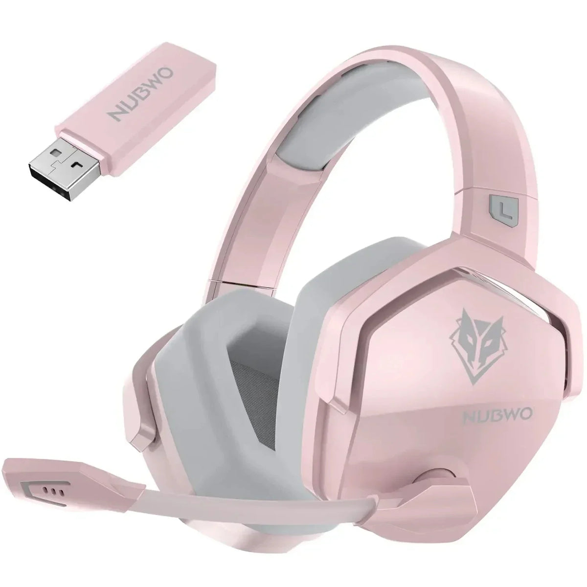 Cordless Gaming Headset With Mic Active Noise Cancellation