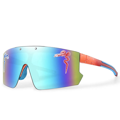 UV400 polycarbonate lenses, cycling, running, fishing – Light unisex sports sunglasses