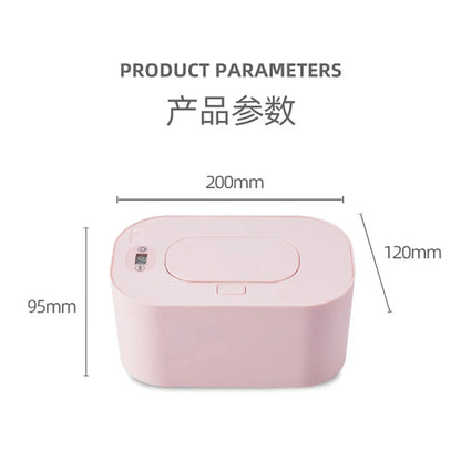 Baby Wipe Warmer Mini Wipe Warmer Dispenser Travel-Friendly Household Car Nursery Essential Fall 2025 Warm Hygienic Wipes