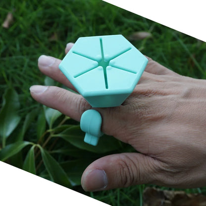Vinyl Weeding Scrap Collector Travel-Friendly Diamond Shape Craft Waste Box Fall 2025 Tidy Workspace Device