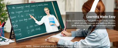 23.8 Inch 100Hz Travel-Friendly IPS Monitor With Eye Maintenance Stand