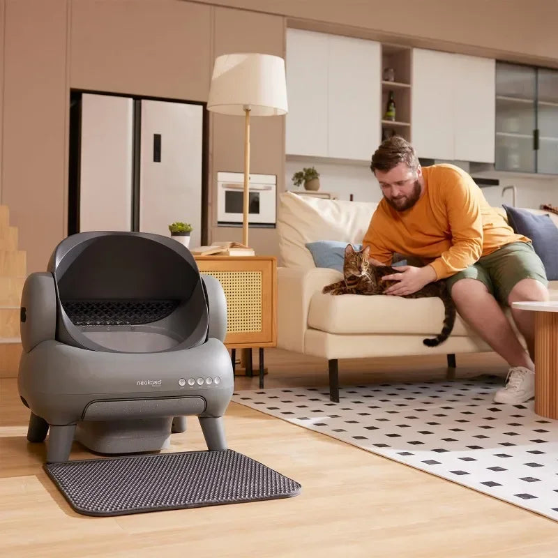 Cat Smart Litter Box App Controlled Automatic Self Cleaning Fall 2025 TikTok Viral Low Noise Odor Reduction