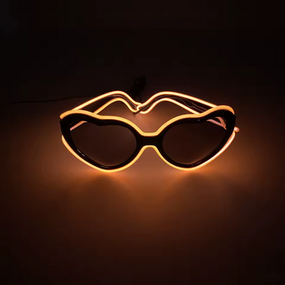 Light 1PC Up LED Glasses Neon Sunglasses for Parties Kids Adults