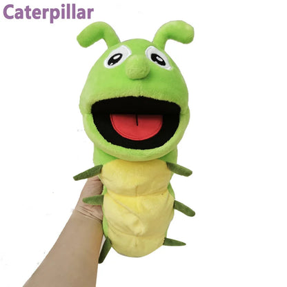 Finger Puppets Insect Plush Hand Puppet Kit Kids Educational Cotton Plush Bug Characters Back To School 2025 Gift