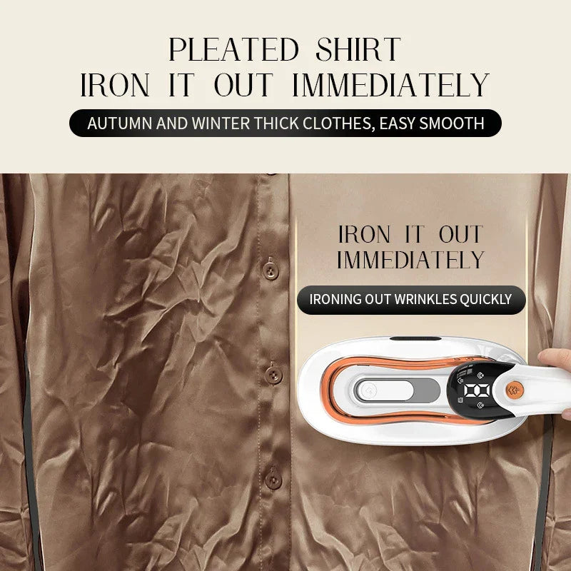 Handheld2025 Edition Steam Iron Foldable 4 In 1 Garment Steamer 1200W 110 To 240V Back To School Fall