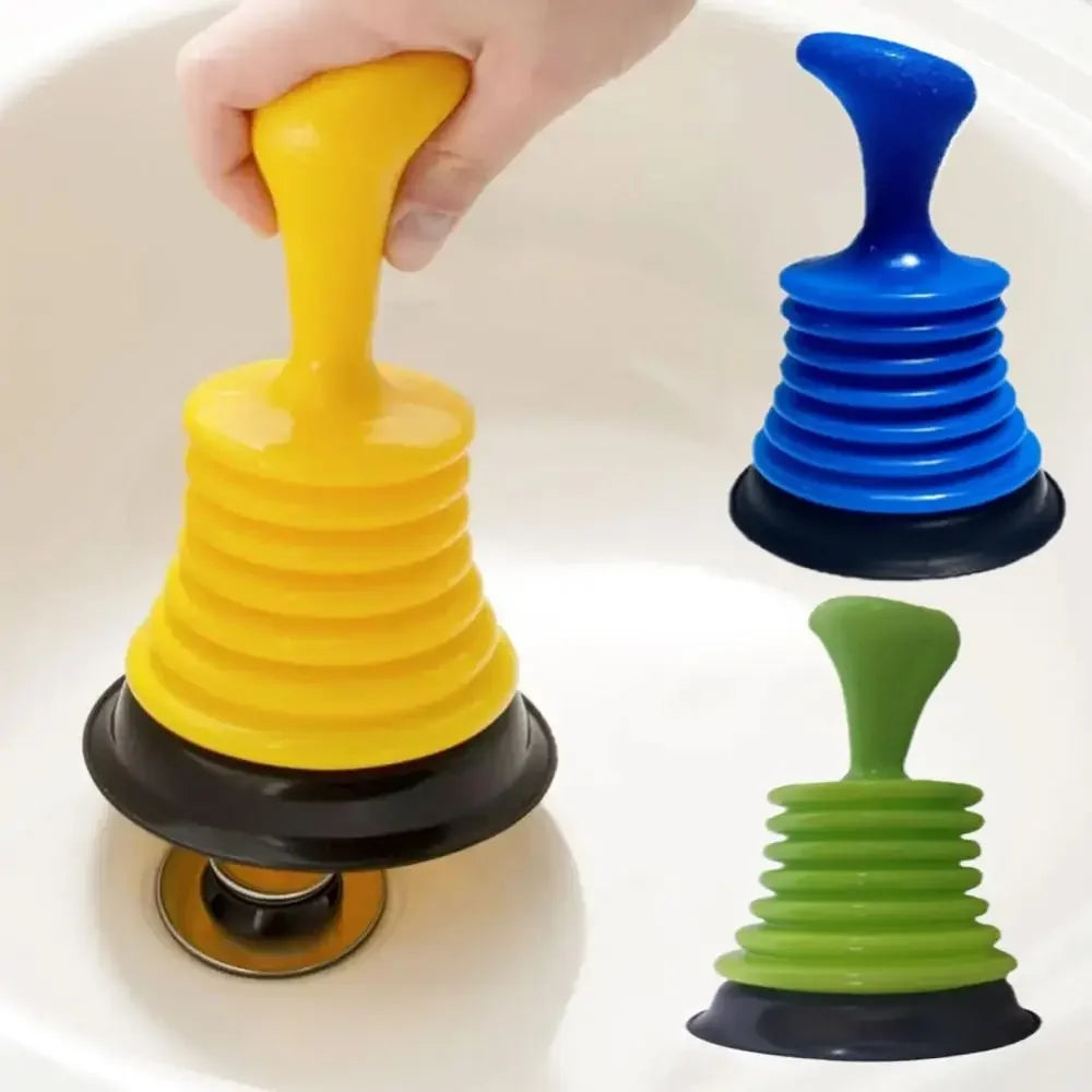 Suction Cup Plunger Drain Cleaner Device For Clogs Spring Cleaning 2026 Simple Clog Removal