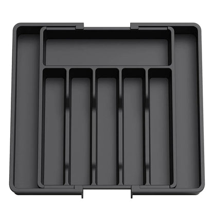 Flexible Cutlery Holder For Kitchen Drawers, Spring 2026 Trend, Space-Saving – Expandable Silverware Tray Organizer