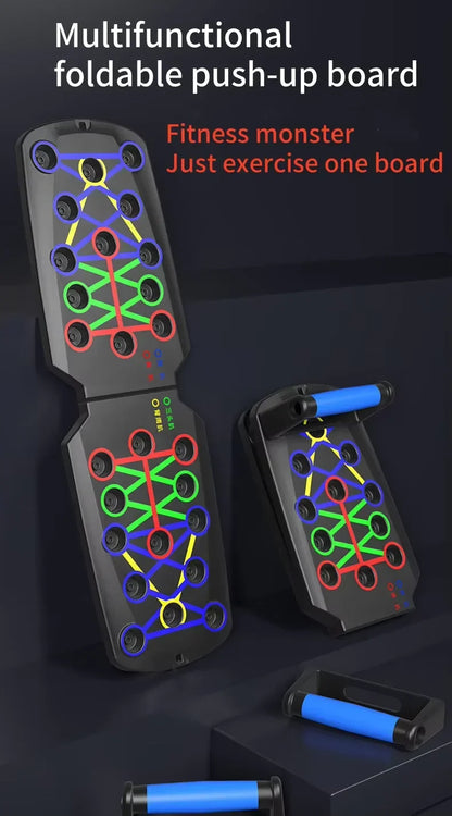 Push Up Board Foldable 28 Modes Household Workout Trainer