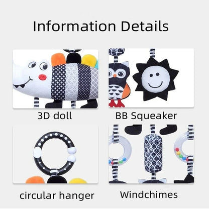 Rattle Baby Stroller Hanging Toy Newborn Sensory Toys
