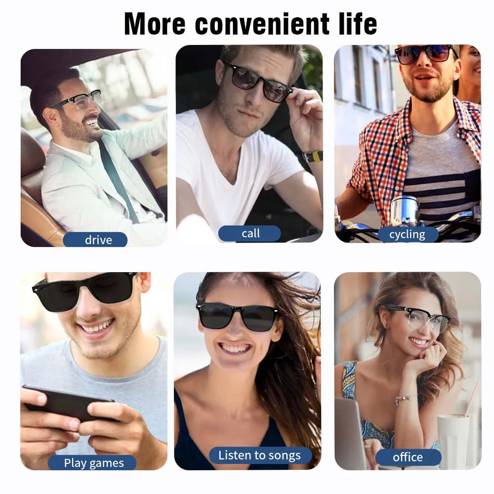 Glasses Smart Blue Light Polarized Audio Sunglasses