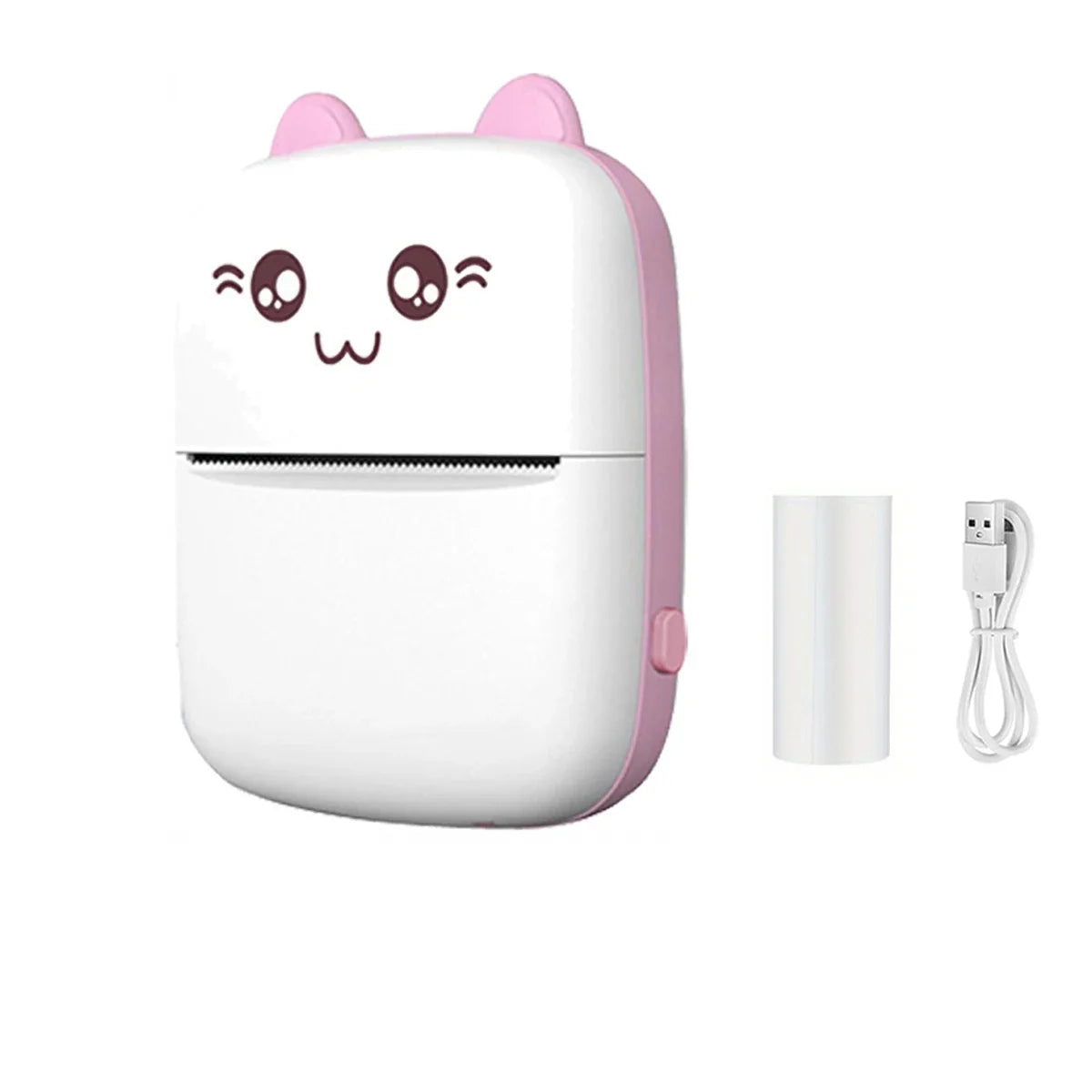 Mini HD Travel-Friendly Label Thermal Printer - Bluetooth Pocket Printer for Students, Inkless Printing, Ideal Gift for Christmas