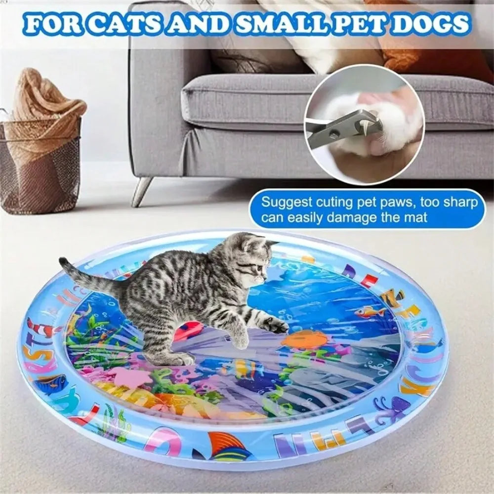 Thickened PVC Cooling Lick Pad Summer Pet Enrichment Accessory 2026 – Cat Sensory Water Play Mat
