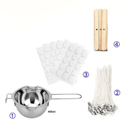 Candle Making Kit Complete DIY Supplies Kit Aromatherapy Candle Jars Mould Fall 2025 Beginner Gift