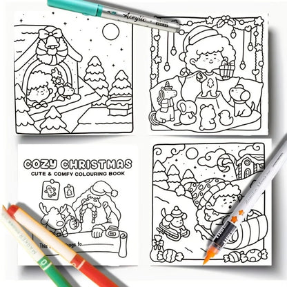 Christmas2025 Edition Coloring Book For Kids - Mindful Fun, Family Bonding Holiday Gift