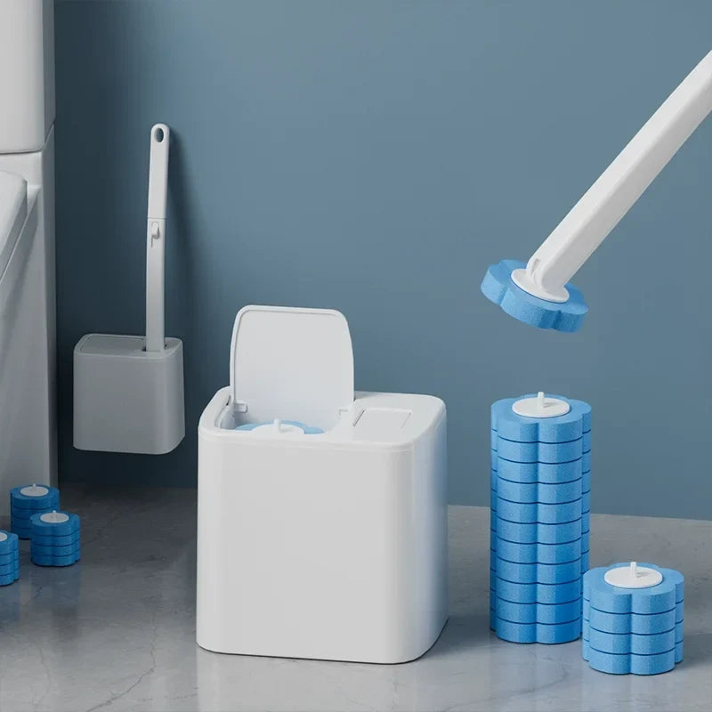 Disposable2026 Edition Toilet Brush Cleaning Kit With Long Handle Replacement Head And Auto Lid Opening, Eco Friendly Bathroom Device Fall