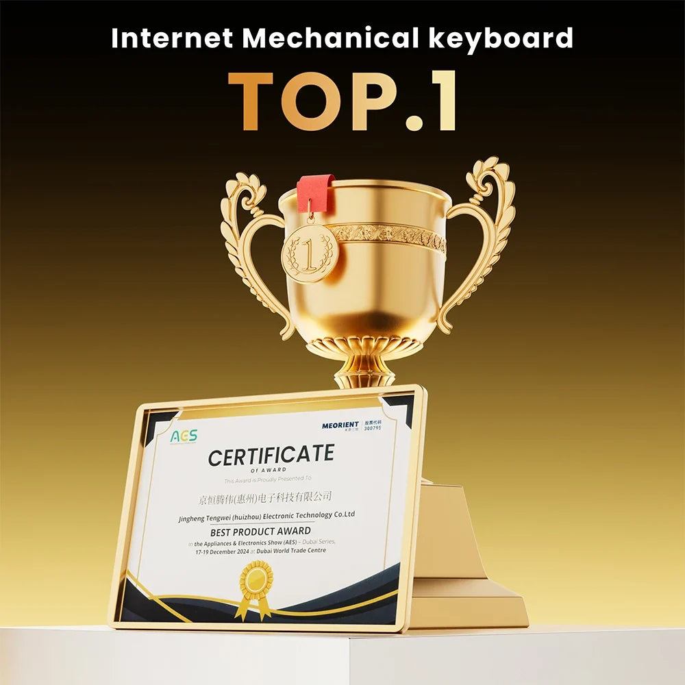 Keyboard Mechanical R75 Gasket 80Key RGB Hot Swap Spanish