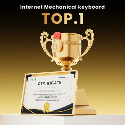 Keyboard Mechanical R75 Gasket 80Key RGB Hot Swap Spanish