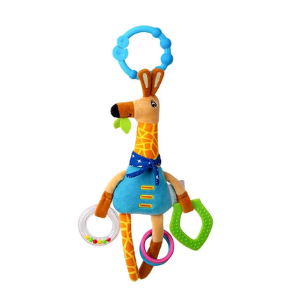Spiral Giraffe Crib Toy Newborn Sensory Toys Rattle