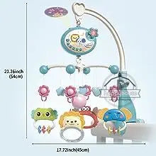 Baby Musical Mobile Projection Remote Newborn Sensory Toys