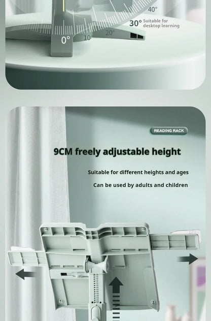 Reading Book Stand Flexible Rotating Tablet Holder